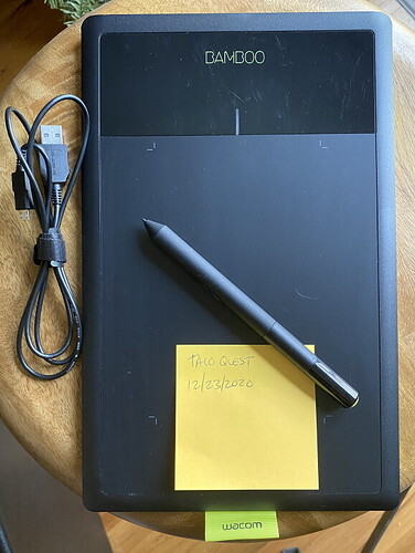 Wacom Front TacoQuest
