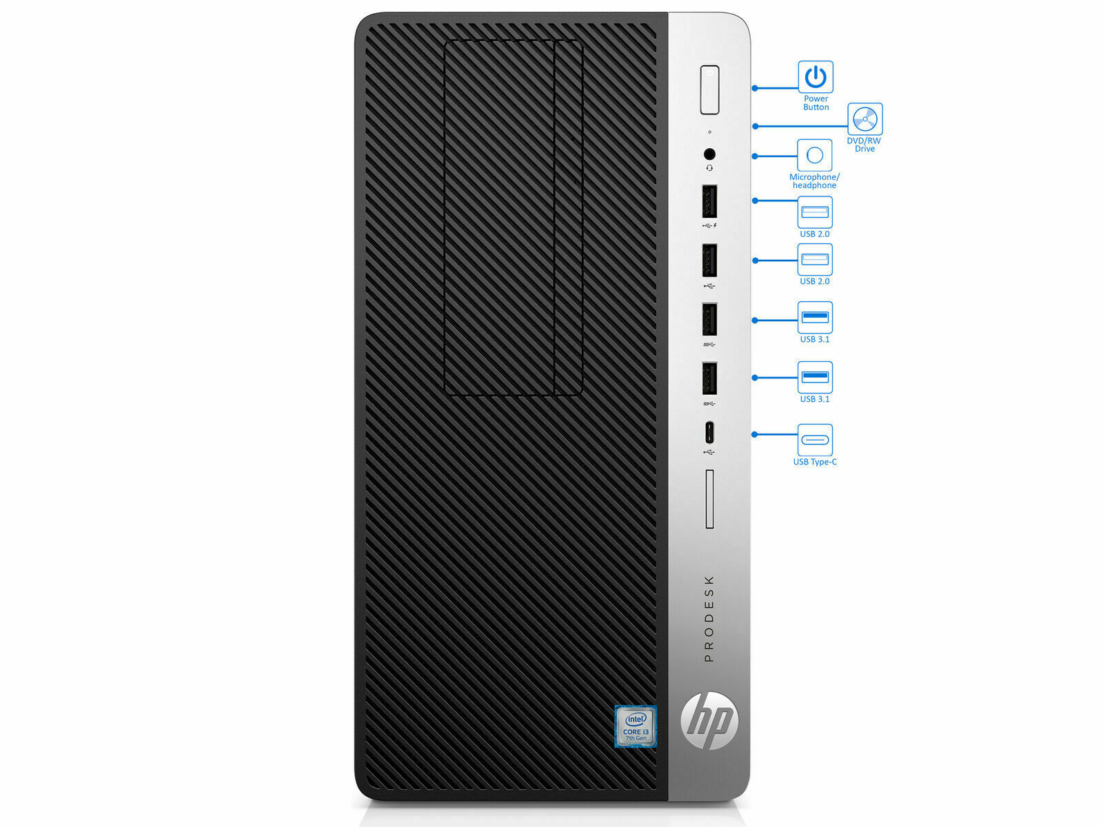 【整備品】HP Prodesk 600 G3 SFF intel i3 7100 Restored HP ProDesk 600 G3 SFF, Desktop, Intel i5 CPU, 8GB